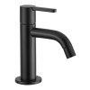Robinet eau froide noir mat marque Idral pour lave mains