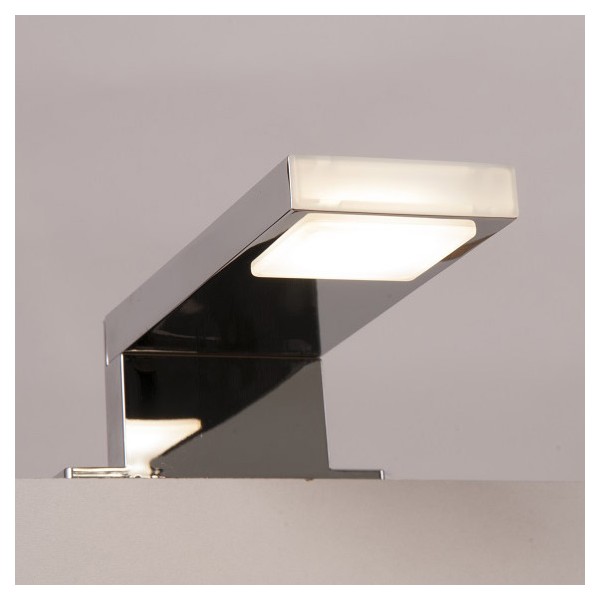 Lumière LED pour Miroir de Salle Bain Chaud Applique Lampe 20 40 60 80 CM  Chrome