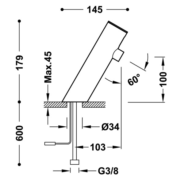 Robinet Hydra Infra-Rouge