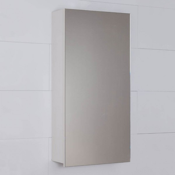 Armoire de toilette à suspendre avec porte miroir largeur 35 cm