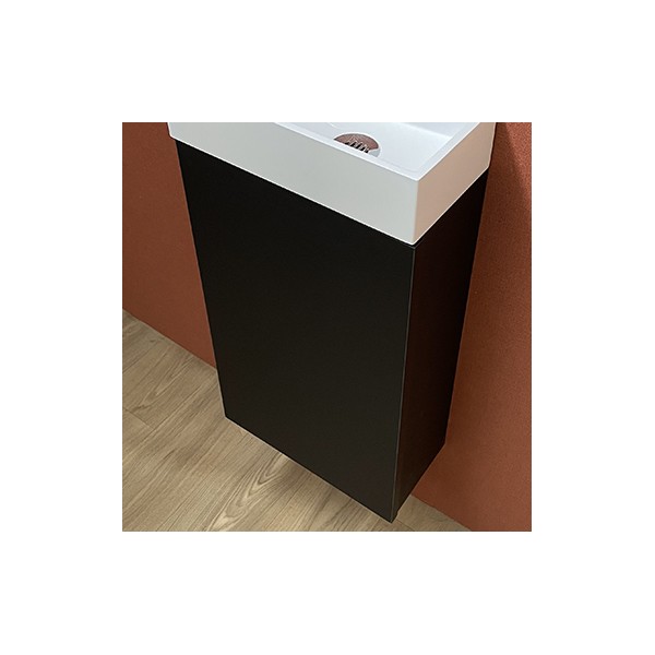 Meuble Myla noir pour Lave-mains Myla