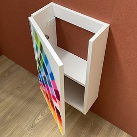 Meuble Myla couleur RAL pour Lave-mains Myla