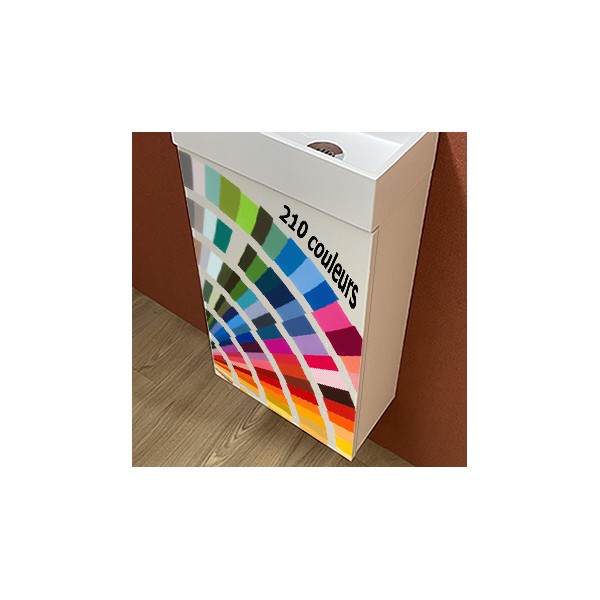 Meuble Myla couleur RAL pour Lave-mains Myla