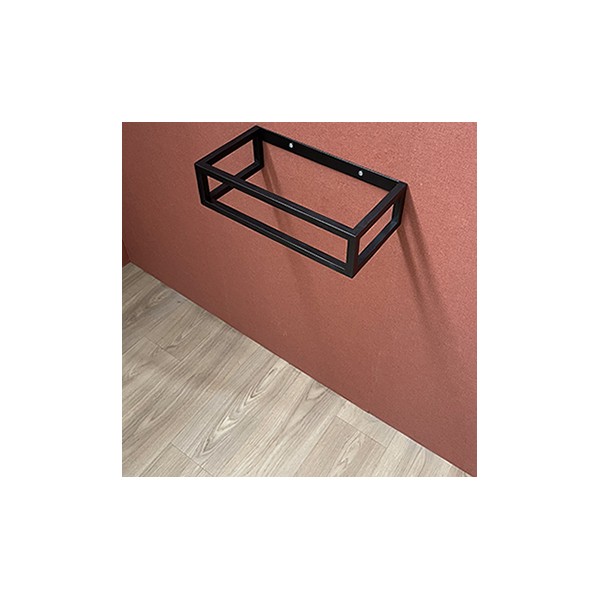 Structure courte Myla noir pour Lave-mains Myla