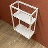 Structure Longue Myla blanc pour Lave-mains Myla