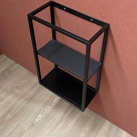 Structure Longue Myla noir pour Lave-mains Myla