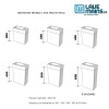 Meuble Myla Vicenza pour Lave-mains Myla