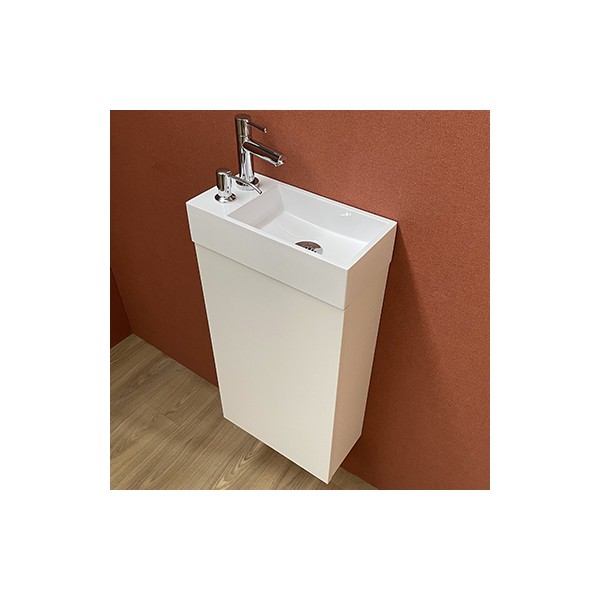 Meuble Myla blanc pour Lave-mains Myla