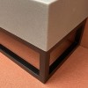 Structure courte Myla noir pour Lave-mains Myla
