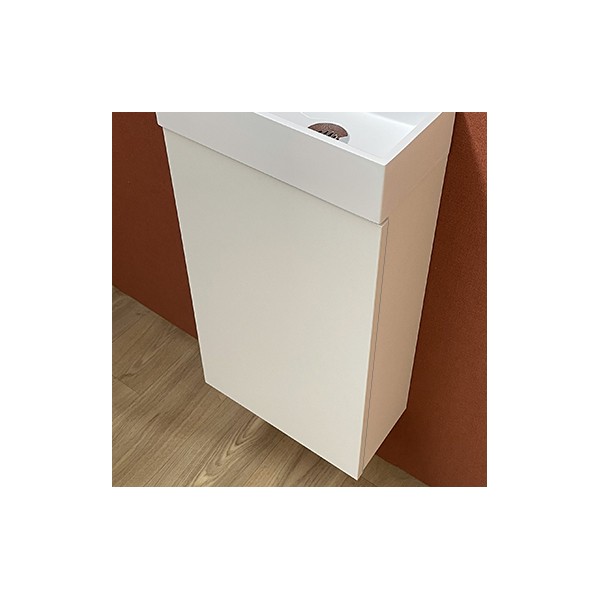 Pack meuble Lave mains Myla blanc