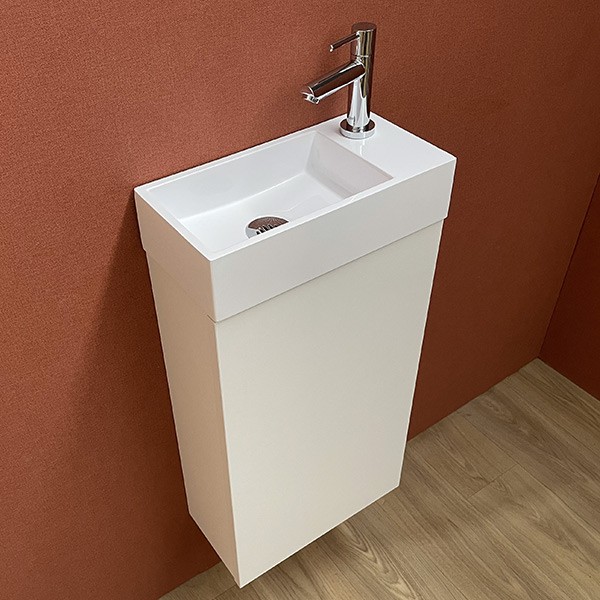 Pack meuble Lave mains Myla blanc