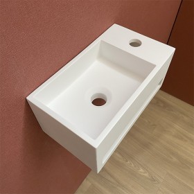 Lave-mains Izis blanc mat