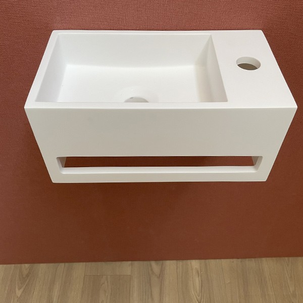 Lave-mains Izis blanc mat