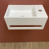 Lave-mains Izis blanc mat