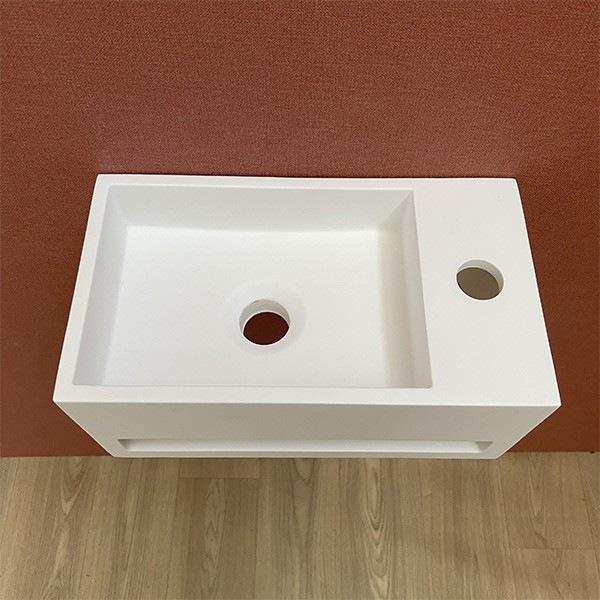 Lave-mains Izis blanc mat