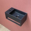 Lave-mains Izis noir mat