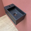 Lave-mains Izis noir mat