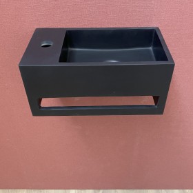 Lave-mains Izis noir mat