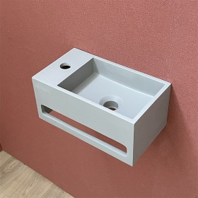 Lave-mains Izis gris mat