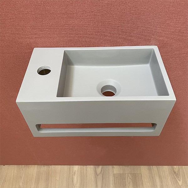 Lave-mains Izis gris mat