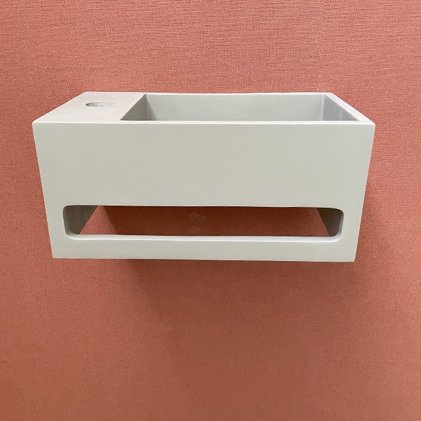 Lave-mains Izis gris mat