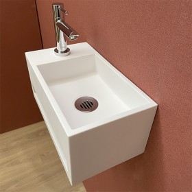 Pack lave-mains Izis blanc mat