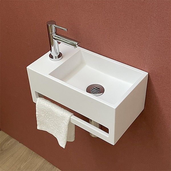 Pack lave-mains Izis blanc mat