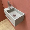 Pack lave-mains Izis gris mat