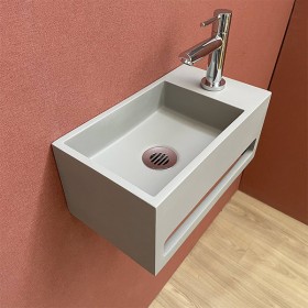 Pack lave-mains Izis gris mat