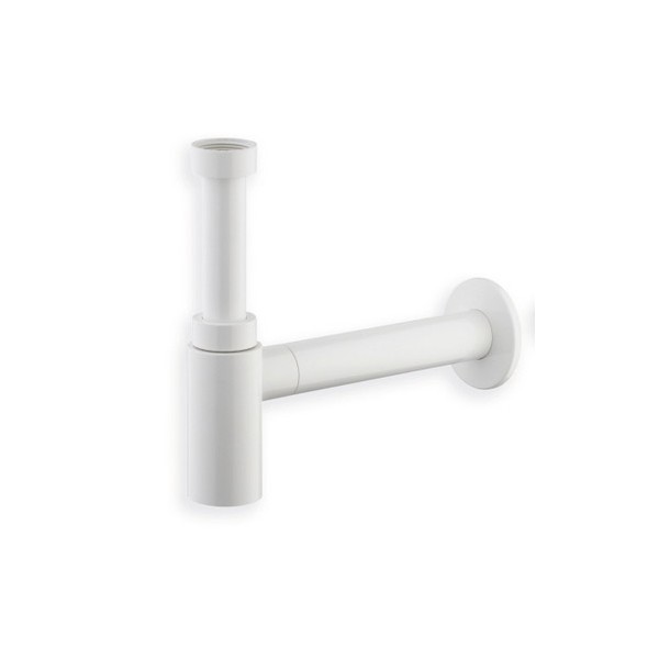 Siphon Design PVC blanc