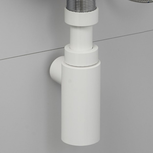 Siphon Design PVC blanc