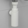 Siphon Design PVC blanc