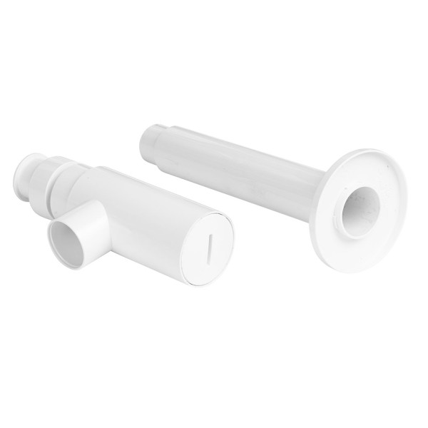 Siphon Design PVC blanc
