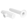 Siphon Design PVC blanc