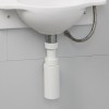 Siphon Design PVC blanc