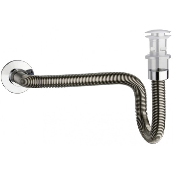 Siphon Pass Partout Chromé