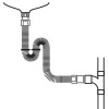 Siphon Pass Partout PVC