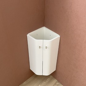 Meuble Lave-mains d'angle Komet blanc