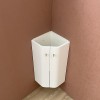 Meuble Lave-mains d'angle Komet blanc