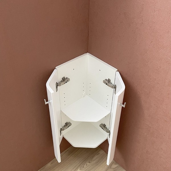 Meuble Lave-mains d'angle Komet blanc