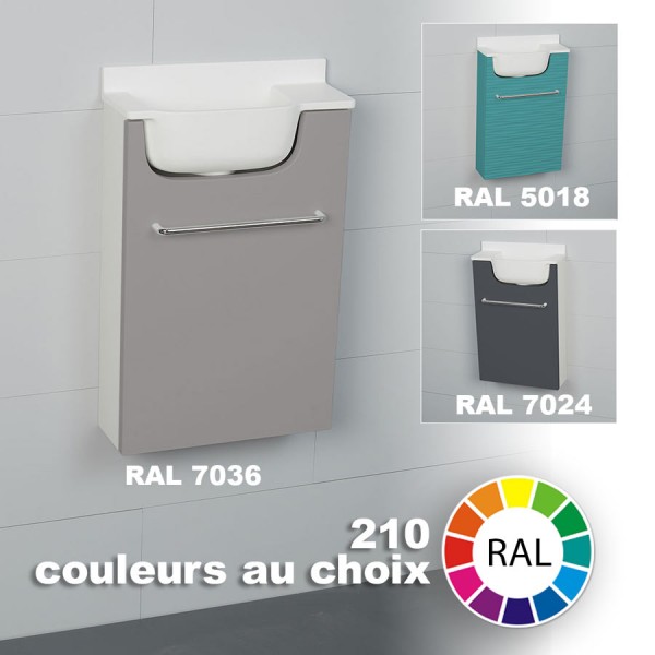 Lave-mains Ello Court Couleur