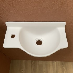 Lave-mains Mikro Gauche blanc