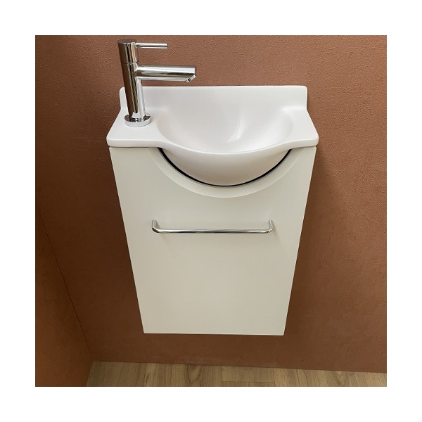 Pack Meuble Court Lave-mains Mikro Gauche