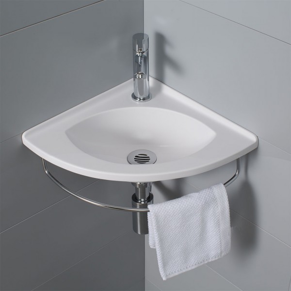 Lave-mains d'Angle Salto Porte Serviette