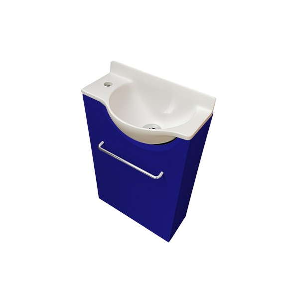 Meuble Court couleur RAL Lave-mains Mikro Gauche