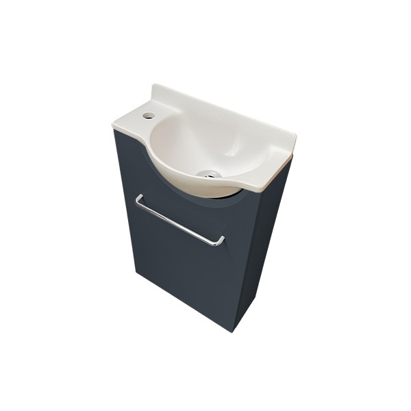 Meuble Court couleur RAL Lave-mains Mikro Gauche