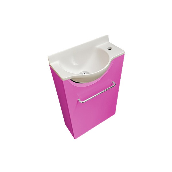 Meuble Court couleur RAL Lave-mains Mikro Droit