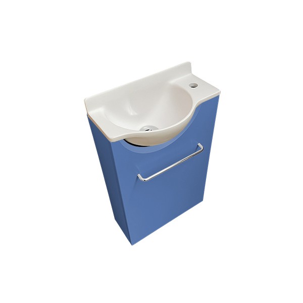 Meuble Court couleur RAL Lave-mains Mikro Droit