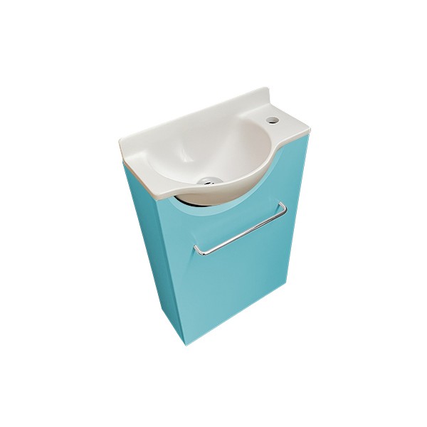 Meuble Court couleur RAL Lave-mains Mikro Droit