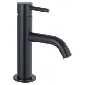 Mitigeur eau chaude et eau froide pour lave mains coloris noir mat